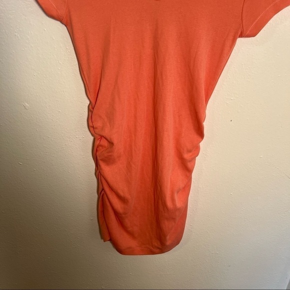 Tee Shop V-Neck Mini T-Shirt Dress Light Pink - Picture 4 of 10